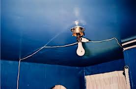 Untitled Blue Ceiling 1970 1973 Dye Transfer Print 16 X 20 Inches William Eggleston Color Photography Blue Ceilings