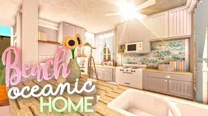 Bloxburg house ideas youtube homes decoration ideas. Bloxburg Oceanic Beach Home House Build Youtube