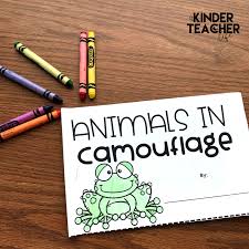 Animals In Camouflage Printable Booklet Kindergarten Science Activities Sequencing Activities Kindergarten Kindergarten Science