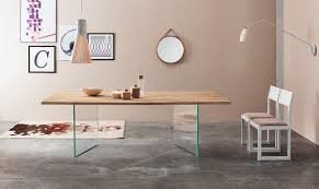 Gartentisch ausziehbar 300 cm luxus tisch esszimmer holz holztisch. Design Esstisch Lara Aus Massivholz Glasbeine