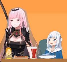 The grim reaper's first apprentice. Calli And Gura Size Difference Hololive