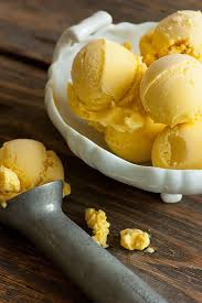 Lower Sugar Dairy Free Mango Ice Cream Mango Ice Cream Gluten Free Ice Cream Dairy Free Mango Ice Cream