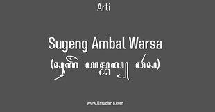 Ora ana hadiah khusus nalika ulang taunmu saniki. Arti Sugeng Ambal Warsa Dan Contoh Penggunaannya Ilmusiana