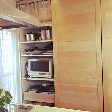 キッチン ikea ikeaワードローブを食器棚に改造 pax ワードローブ などのインテリア実例 2016 03 14 13 38 07 roomclip ルームクリップ キッチン インテリア 棚