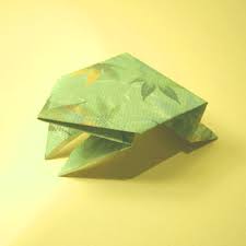 Shark cootie catcher origami for kids easy peasy and fun. Origami Jumping Frog Instructions