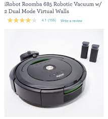 New Irobot Roomba 685 Robotic Vacuum W 2 Dual Mode Virtual Walls Still In Factory Box Never Used Irobot Roomba Irobot Roomba