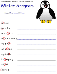 The spruce / ellen lindner if solving a crossword puzzle brings you a sense of satisfaction, then grab a pencil (or a l. Winter Anagram