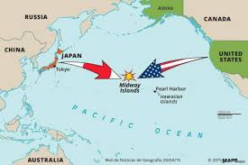 Get free map for your website. A Turning Point The Battle At Midway Maps Com Com