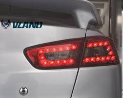 Vland Factory For Car Tail Lamp For Mitsubishi Lancer Led Taillight 2008 2009 2010 2012 2015 Lancer Ex Tail Light Red Color Mitsubishi Lancer Mitsubishi Lancer