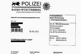 Ausführliche stellungnahme für die bundespolizei schreiben? Dubiose Schreiben Warnung Vor Falschen Polizeibriefen Stuttgart Stuttgarter Nachrichten