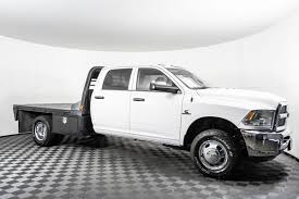 Save $13,131 on a 2018 ram 3500 near you. Used 2018 Dodge Ram 3500 Tradesman Flatbed Dually 4x4 Diesel Truck For Sale Northwest Motorsport