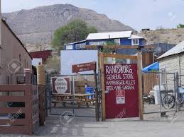 A couple of saloons, a general store, a museum, a couple of touristy businesses, and a population of under 100 linger at a desert mining camp. Randsburg California July 2018 Facade Of The General Store And Hamburger Alley In Randsburg One Of The Gold Mining Ghost Towns In California Stock Photo Picture And Royalty Free Image Image 145630113