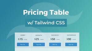 See the pen adaptive pricing table by alex (@voloshchenkoal) on codepen.0. Pricing Table With Tailwind Css Youtube