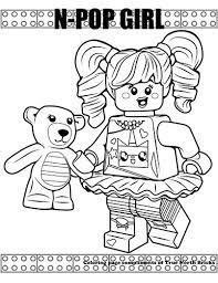 Have the kids color the lego coloring sheets while you wait for other guest to arrive or use it as an activity to keep kids busy while they wait for others to finish eating. Coloring Page N Pop Girl True North Bricks Lego Coloring Pages Cute Coloring Pages Coloring Pages For Girls