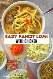 Pancit Lomi Recipe Fresh Egg Noodles Soup Recipes Pancit