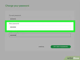 Vous remarquerez qu'il est affiché ' entrez à nouveau votre mot de passe ' car vous l'avez déjà saisi à l'ouverture de session. How To Change Your Spotify Password With Pictures Wikihow
