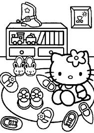 Coloring pages for hello kitty are available below. Hello Kitty Coloring Pages At Home Coloring4free Coloring4free Com