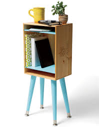 Arrange your crates on the base with the crate opening facing outwards. Spring Project Turn That Wine Crate Into An End Table Chicago Magazine