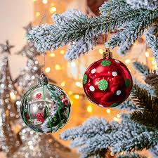 Amazon Com Valery Madelyn 35ct 70mm Classic Collection Splendor Red G Classic Christmas Decorations Christmas Decorations For The Home Christmas Kitchen Decor