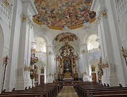 So auch bei der klosterkirche in rott. Radtouren Bad Aibling Klosterkirche Rott Von Innen