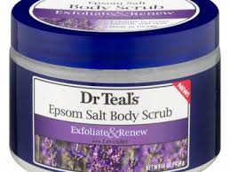 It also helps unclog pores and fight acne, whiteheads &amp; Dr Teal S Epsom Salt Body Scrub Exfoliate Renew With Lavender Original Cosmetics Nigeria
