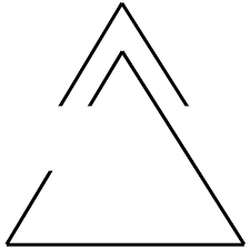 Upper Arrow Hat Means Progress Moving Forward Open Delta Means Openness To Change Tattoos Delta Tattoo Change Tattoo