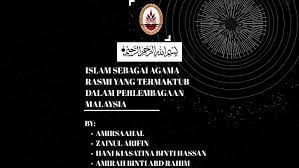 Agama buddha memiliki tuhan berkat islam di indonesia berbekal pengalaman menyusup ke kelas agama buddha, saya menemukan hal menarik. Islam Sebagai Agama Yang Termaktub Dalam Perlembagaan Malays By Amir Saahal