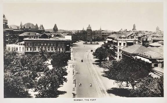 Esplanade & Hornby Roads Bombay - 10 Old Postcards - Past-India