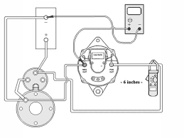 There is another circuit in the alternator to control the charging system warning lamp that is on the dash. Prestolite Leece Neville