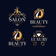 ✓ free for commercial use ✓ high quality images. Luxury Hair Salon Logo Collection Vector Free Download