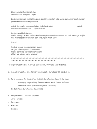 Terima kasih kepada saudara/i pengerusi majlis. Contoh Teks Ucapan Pengerusi Majlis