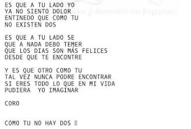 Letra 'tú' en mi mente estás como una adicción que se siente dulce tierna y natural pasas el umbral de mi intimidad llegas hasta el fondo de cada rincón. Como Tu No Hay Tab S Para Guitarra Y Acordes Facebook