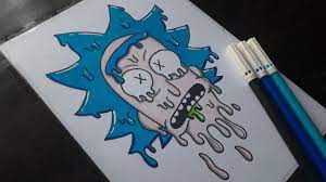 The perfect rolling tray to add to your rick & morty collection! Drawing Rick Drip Effect Drawing Rick And Morty Chandan Mehta Arts Youtube