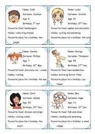 Personal Information Worksheet Free Esl Printable Worksheets Made By Teachers Teach English To Kids English Lessons Teaching English