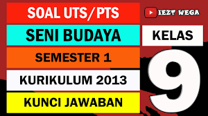 Suatu cabang seni rupa yang hasil karyanya lebih mengutamakan unsur estetis atau keindahan adalah. Latihan Soal Pts Seni Budaya Kelas 9 Kurikulum 2013 Semester 1 Dan Kunci Jawaban Youtube