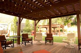 You can follow the same principles when building the roof structure for an arbor and because they are smaller structures you can certainly go lighter with the dimensions. Backyard Deck Pergola Lattice Fullwrap Cantilever Roof Western Timber Frame