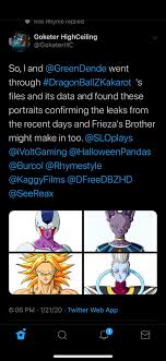 Kakarot, the cyberconnect2 title published by bandai namco, was released in the year 2020, but its story has not yet ended. Potential Leaks Not 100 Confirmed Kakarot
