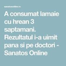 A Consumat Lamaie Cu Hrean 3 Saptamani Rezultatul I A Uimit Pana Si Pe Doctori Sanatos Online Health Good To Know Health Fitness