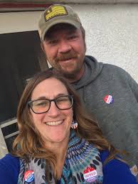 Happy Election Day! We got out and voted this morning with our community  bright and early! Thank you to everyone that has supported me and my family  through this election season! Polls