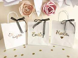 Bridesmaids Gift Bags Rose Gold Gift Bag Personalised Gift Etsy Bridesmaid Gift Bags Wedding Gift Bags Personalized Gift Bags