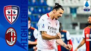 44 (122 goals) cagliari victories: Cagliari 0 2 Milan Ibrahimovic At The Double To Keep Milan Top Serie A Tim Youtube