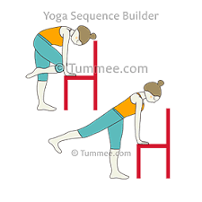 Maybe you would like to learn more about one of these? Standing Table Top Pose With Knee To Nose Flow Chair Yoga Tada Bharmanasana Knee To Nose Vinyasa Chair Yoga Sequences Benefits Variations And Sanskrit Pronunciation Tummee Com