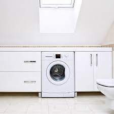 Il faut fermer le robinet d'eau nous même pour pas que la machine ne reprenne un petit peu d'eau (juste assez pour tremper le linge qui se trouve dans le fonddu tambour, le. Lave Linge Gain De Place L Allie Des Petites Surfaces Blog But