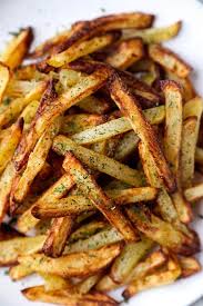 The Best Air Fryer French Fries A Healthy Air Fryer Fries Recipe Vegan That Makes Air Fryer Recipes Healthy Air Fryer Recipes Vegetarian Air Frier Recipes