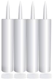 Instead, a compressor generates enough air pressure to force the caulk out of the tube. Empty Plastic Caulk Tubes 11 Ounce 4 Pack Refillable Sealant Caulking Tubes Amazon Com