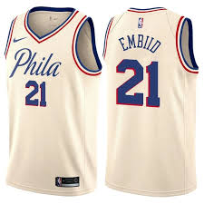 He could use more muscle. Men 21 Joel Embiid Jersey White City Edition Philadelphia 76ers Jersey Nreball Nba Jersey Philadelphia 76ers Ben Simmons Jersey