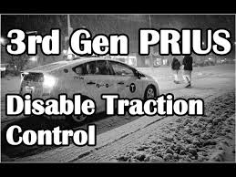 My wife has a 2008 toyota camry hybrid and it has the same dangerous problems with traction control. Get Prius Out Of Snow Disable Traction Control On Prius 3rd Gen Youtube