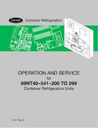 Carrier 69nt40 541 200 To 299 Service Manual Manualzz Com