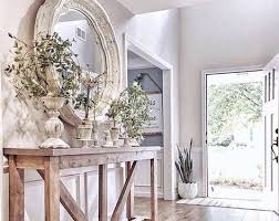 Vasagle wall mirror, large rectangle window mirror, home decor for living room, dining room, hallway, 24 x 0.8 x 37.4 inches, rustic brown and black ulwm201x01. 150 Mirrors Over Buffets Lamps Ideas Decor Home Decor Interior Design