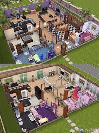 Download the coolest fan made houses into thesims4. I Recreated The House On The Top Sims House Sims Freeplay Houses Sims House Design